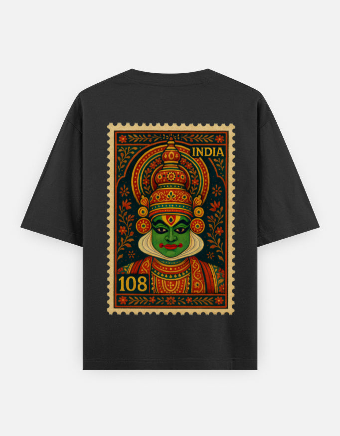 ONEZEROEIGHT BLACK KATHAKALI TEE